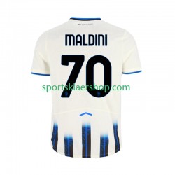 Atalanta drakt Daniel Maldini 70 Bortetrøye Kort erm 2025-2026 , Herre