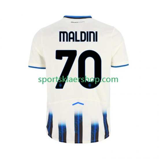 Atalanta drakt Daniel Maldini 70 Bortetrøye Kort erm 2025-2026 , Herre