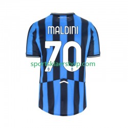 Atalanta drakt Daniel Maldini 70 Hjemmetrøye Kort erm 2025-2026 , Herre