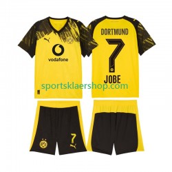 Borussia Dortmund drakt Jobe Bellingham 7 Hjemmetrøye Kort erm 2025-2026 , Barnesett