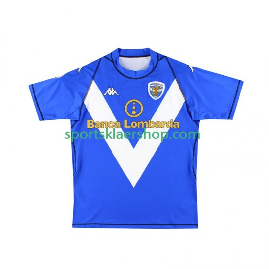 drakt Brescia Calcio 2003 Retro Hjemmetrøye Kort erm 2004 , Herre