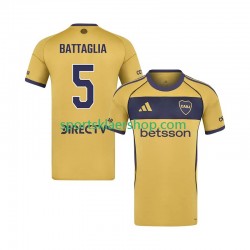 CA Boca Juniors drakt Rodrigo Battaglia 5 Bortetrøye Kort erm 2025-2026 , Herre
