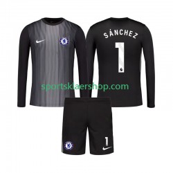 Chelsea drakt Robert Sanchez 1 Keeper Hjemmetrøye Lang erm 2025-2026 , Barnesett