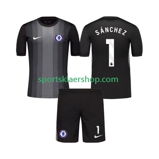 Chelsea drakt Robert Sanchez 1 Keeper Hjemmetrøye Kort erm 2025-2026 , Barnesett