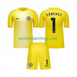Chelsea drakt Robert Sanchez 1 Keeper Tredjetrøye Kort erm 2025-2026 , Barnesett
