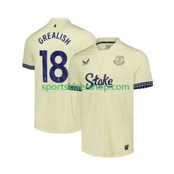 Everton drakt Jack Grealish 18 Bortetrøye Kort erm 2025-2026 , Herre