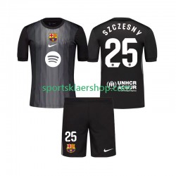 FC Barcelona drakt Szczesny 25 Keeper Tredjetrøye Kort erm 2025-2026 , Barnesett FC Barcelona drakt Szczesny 25 Keeper Tredjetrøye Kort erm 2025-2026 , Barnesett