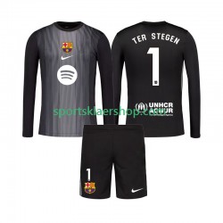 FC Barcelona drakt Ter Stegen 1 Keeper Tredjetrøye Lang erm 2025-2026 , Barnesett FC Barcelona drakt Ter Stegen 1 Keeper Tredjetrøye Lang erm 2025-2026 , Barnesett