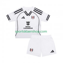 Fulham drakt Hjemmetrøye Kort erm 2025-2026 , Barnesett Fulham drakt Hjemmetrøye Kort erm 2025-2026 , Barnesett