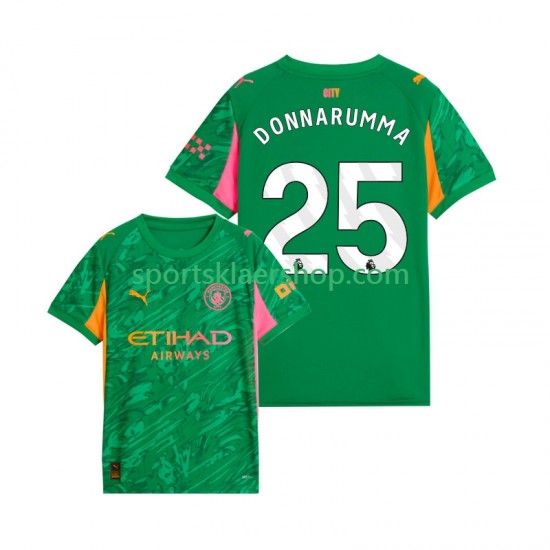 Manchester City drakt Gianluigi Donnarumma 25 Keeper Hjemmetrøye Kort erm 2025-2026 , Herre