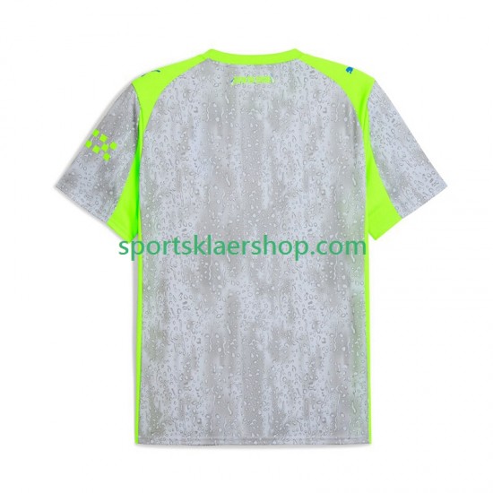 Manchester City drakt Tredjetrøye Kort erm 2025-2026 , Herre