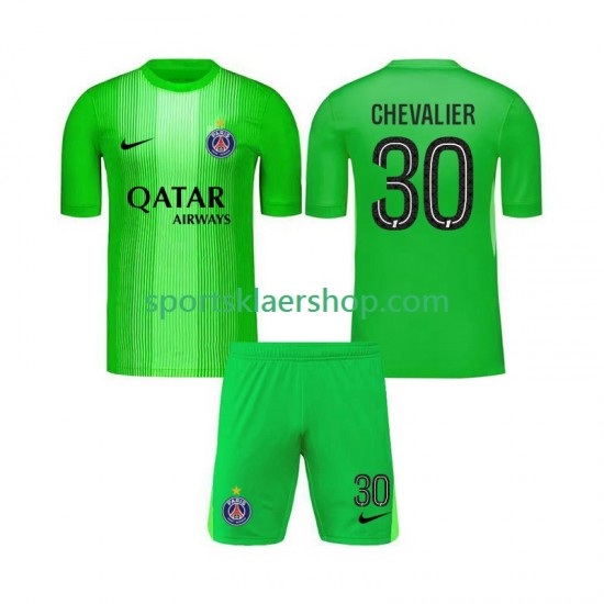 Paris Saint-Germain drakt Lucas Chevalier 30 Keeper Bortetrøye Kort erm 2025-2026 , Barnesett