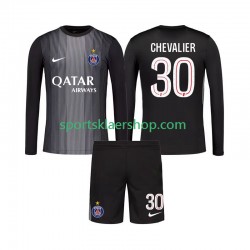 Paris Saint-Germain drakt Lucas Chevalier 30 Keeper Hjemmetrøye Lang erm 2025-2026 , Barnesett