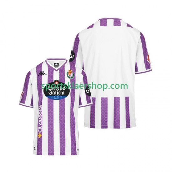Real Valladolid drakt Hjemmetrøye Kort erm 2025-2026 , Herre