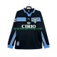 SS Lazio drakt 1998 Retro Bortetrøye Lang erm 1999 , Herre