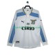 SS Lazio drakt 2000 Retro Bortetrøye Lang erm 1999 , Herre
