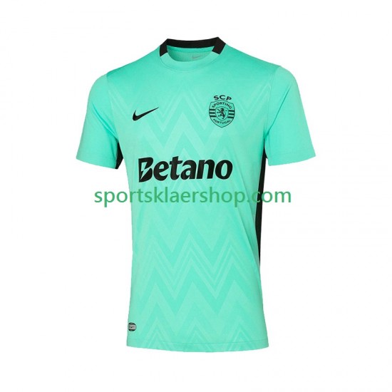 Sporting CP drakt Tredjetrøye Kort erm 2025-2026 , Herre