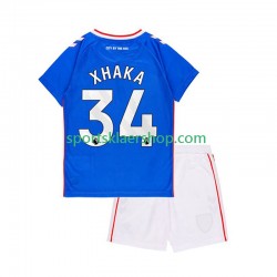 drakt Sunderland Granit Xhaka 34 Bortetrøye Kort erm 2025-2026 , Barnesett