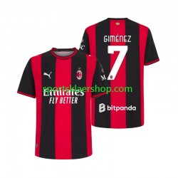 AC Milan drakt Gimenez 7 Hjemmetrøye Kort erm 2026-2027 , Herre AC Milan drakt Gimenez 7 Hjemmetrøye Kort erm 2026-2027 , Herre