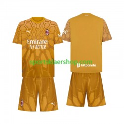 AC Milan drakt Keeper Hjemmetrøye Kort erm 2026-2027 , Barnesett