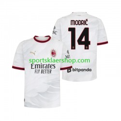 AC Milan drakt Modrić Luka 14 Bortetrøye Kort erm 2026-2027 , Herre