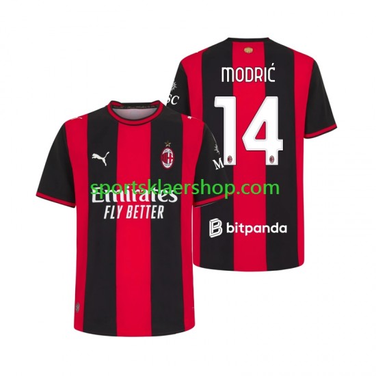 AC Milan drakt Modrić Luka 14 Hjemmetrøye Kort erm 2026-2027 , Herre