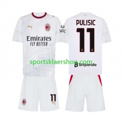 AC Milan drakt Pulisic 11 Bortetrøye Kort erm 2026-2027 , Barnesett