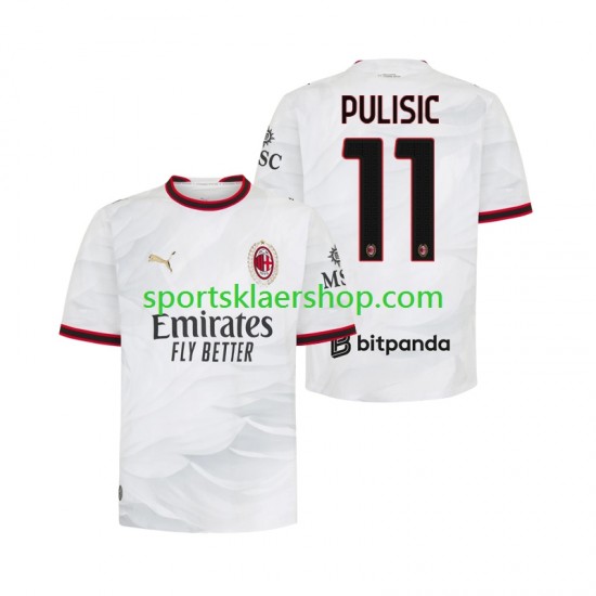 AC Milan drakt Pulisic 11 Bortetrøye Kort erm 2026-2027 , Herre