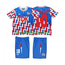 AFC Ajax drakt BERGKAMP 10 1989 Retro Bortetrøye Lang erm 1990 , Barnesett