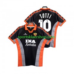 AS Roma drakt Totti 10 1998 Retro Tredjetrøye Kort erm 1999 , Herre