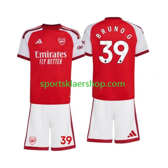 Arsenal drakt Bruno Guimaraes 39 Hjemmetrøye Kort erm 2026-2027 , Barnesett