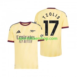 Arsenal drakt Christos Tzolis 17 Tredjetrøye Kort erm 2026-2027 , Herre Arsenal drakt Christos Tzolis 17 Tredjetrøye Kort erm 2026-2027 , Herre