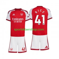 Arsenal drakt Declan Rice 41 Hjemmetrøye Kort erm 2026-2027 , Barnesett Arsenal drakt Declan Rice 41 Hjemmetrøye Kort erm 2026-2027 , Barnesett
