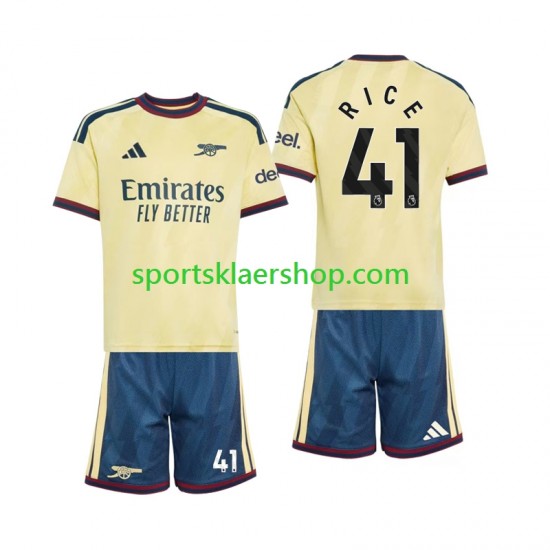 Arsenal drakt Declan Rice 41 Tredjetrøye Kort erm 2026-2027 , Barnesett