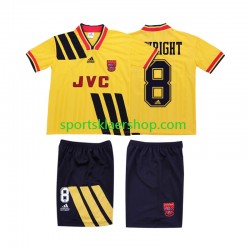 Arsenal drakt WRIGHT 8 1993 Retro Bortetrøye Kort erm 1994 , Barnesett Arsenal drakt WRIGHT 8 1993 Retro Bortetrøye Kort erm 1994 , Barnesett