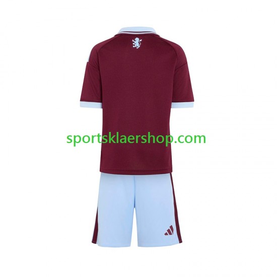 Aston Villa drakt Hjemmetrøye Kort erm 2026-2027 , Barnesett