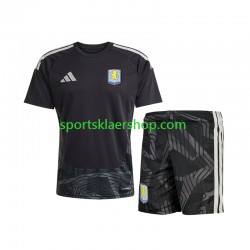Aston Villa drakt Keeper Bortetrøye Kort erm 2026-2027 , Barnesett