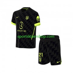 Atlético Madrid drakt Obed Vargas 21 Bortetrøye Kort erm 2026-2027 , Barnesett