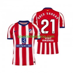 Atlético Madrid drakt Obed Vargas 21 Hjemmetrøye Kort erm 2026-2027 , Herre