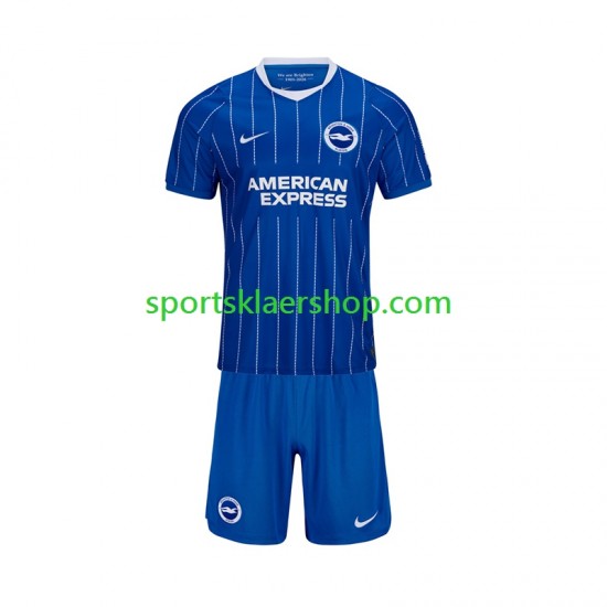 Brighton Hove Albion drakt Hjemmetrøye Kort erm 2026-2027 , Barnesett