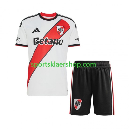CA River Plate drakt Hjemmetrøye Kort erm 2026-2027 , Barnesett