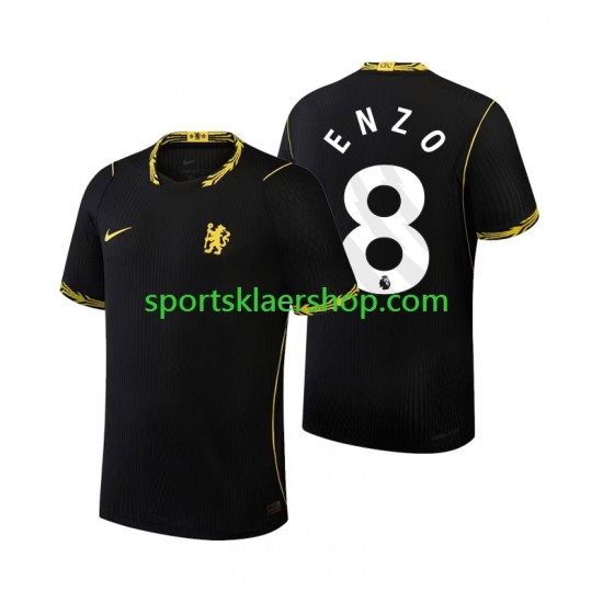 Chelsea drakt Enzo Fernandez 8 Bortetrøye Kort erm 2026-2027 , Herre
