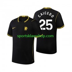 Chelsea drakt Moises Caicedo 25 Bortetrøye Kort erm 2026-2027 , Herre