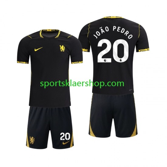 drakt Chlesea Joao Pedro 20 Bortetrøye Kort erm 2026-2027 , Barnesett