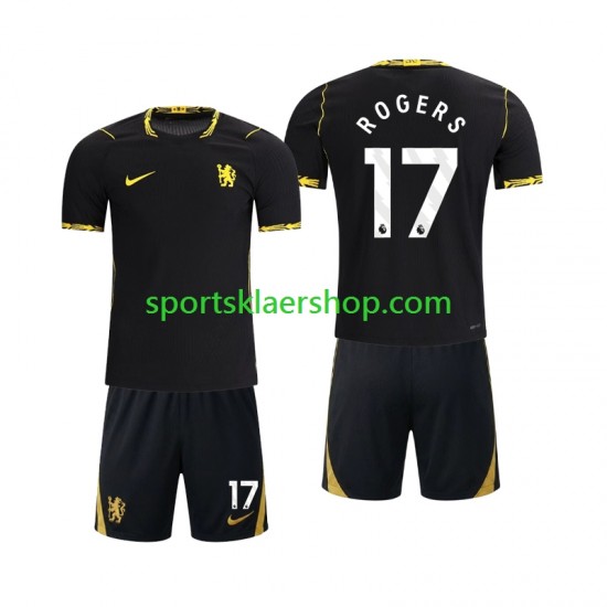 drakt Chlesea Morgan Rogers 17 Bortetrøye Kort erm 2026-2027 , Barnesett