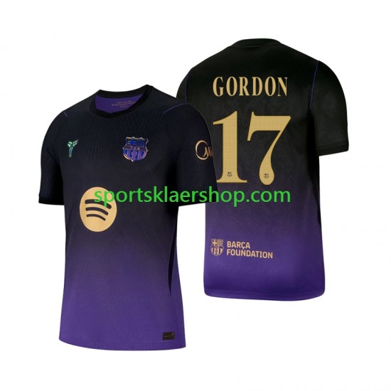 FC Barcelona drakt Anthony Gordon 17 Bortetrøye Kort erm 2026-2027 , Herre