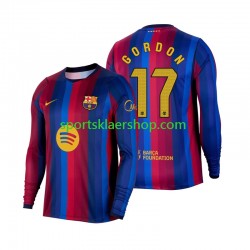 FC Barcelona drakt Anthony Gordon 17 Hjemmetrøye Lang erm 2026-2027 , Herre