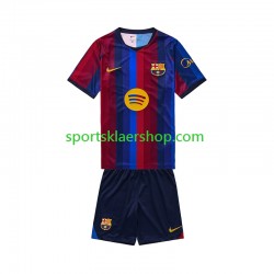 FC Barcelona drakt Hjemmetrøye Kort erm 2026-2027 , Barnesett