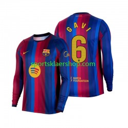 FC Barcelona drakt Gavi 6 Hjemmetrøye Lang erm 2026-2027 , Herre FC Barcelona drakt Gavi 6 Hjemmetrøye Lang erm 2026-2027 , Herre