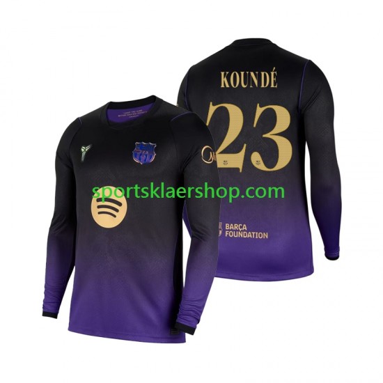 FC Barcelona drakt Jules Kounde 23 Bortetrøye Lang erm 2026-2027 , Herre